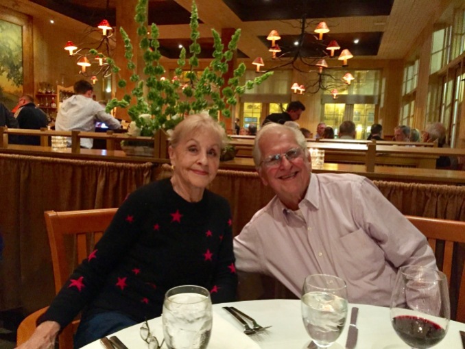 Mom and Dad on his 80th birthday